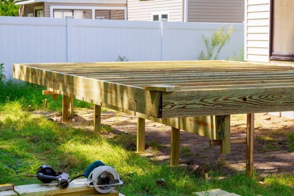 Cost of Elevated Deck Installation in Cary