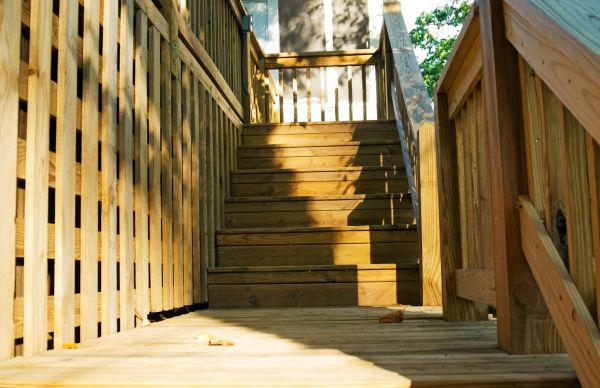 Cost of Deck Steps Replacement in Cary