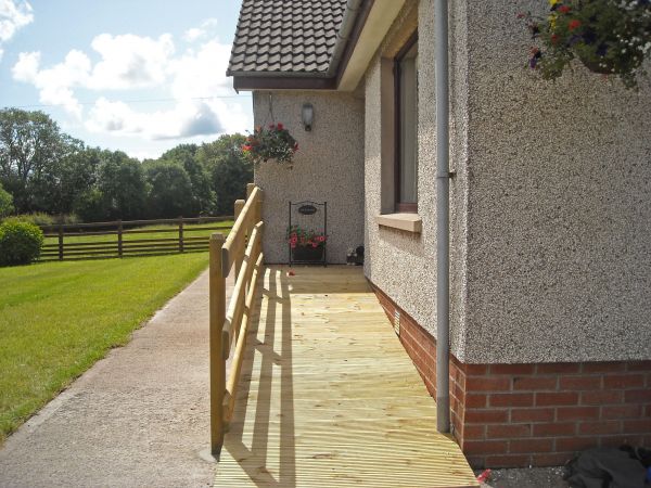 Cost of Hardwood Ramp Installation in Cary